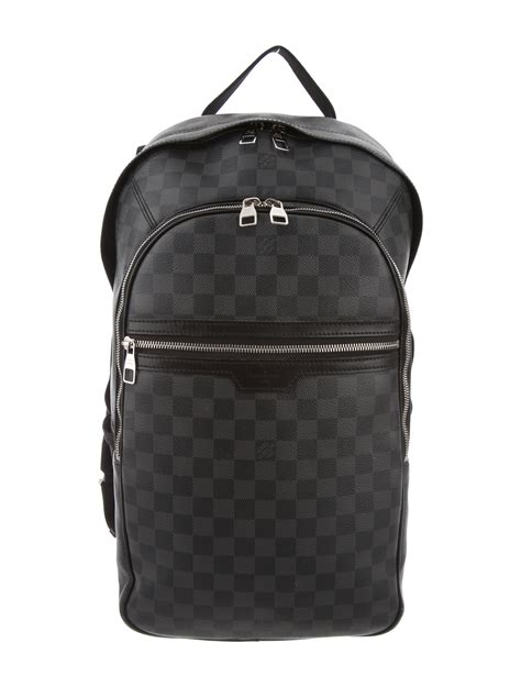 louis vuitton backpack michael damier graphite|Louis Vuitton discovery backpack pm.